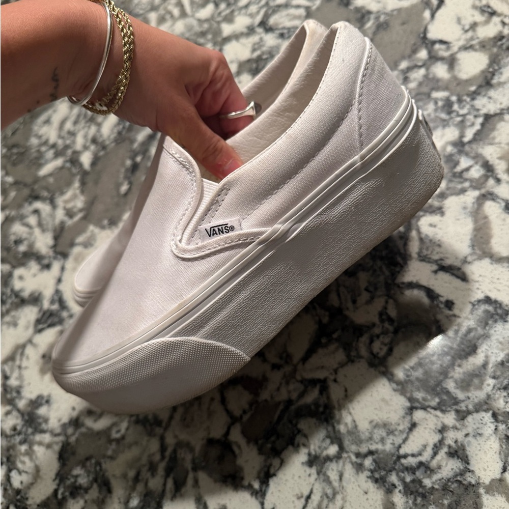 Vans platform slip ons (not for sale)